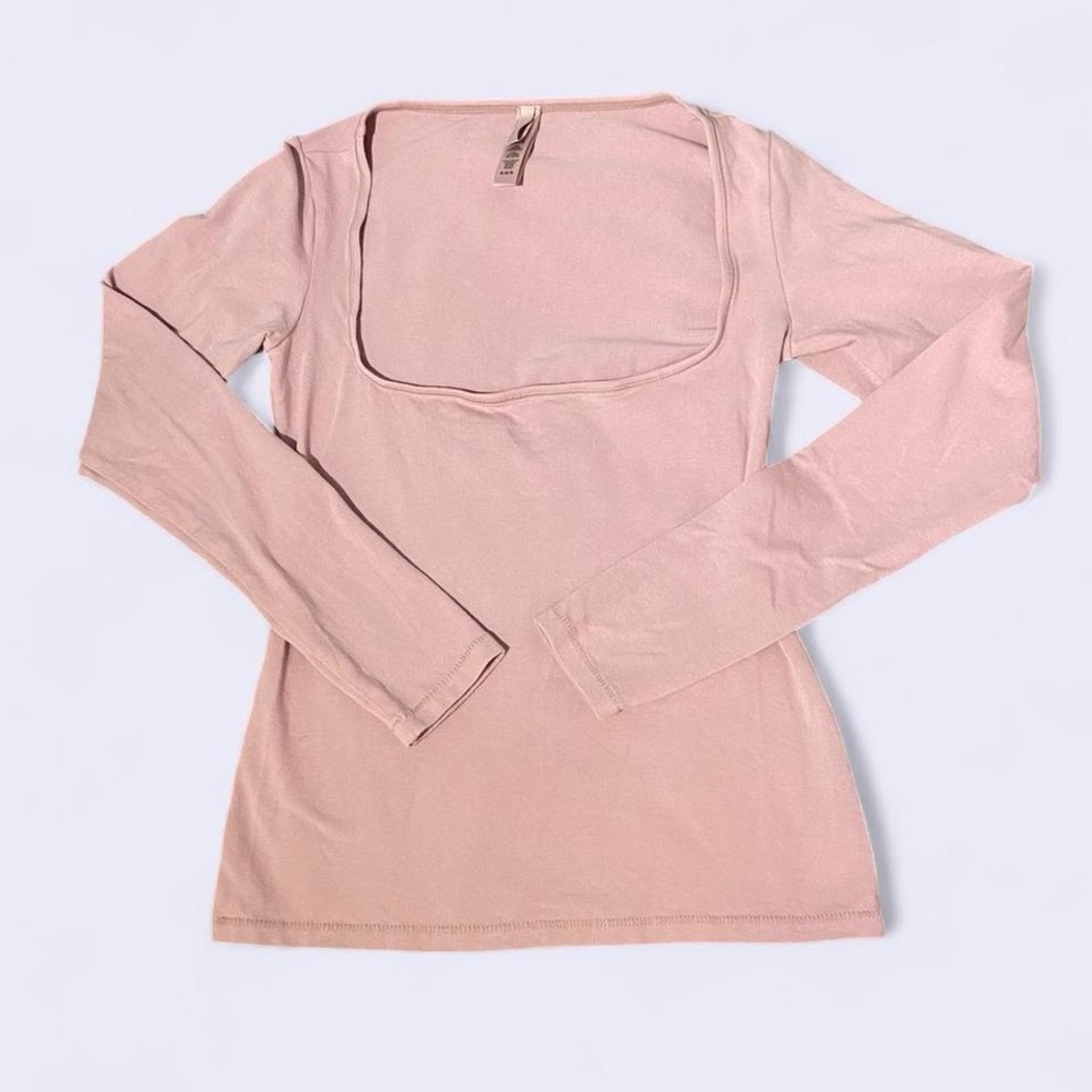 Dusty pink skims long sleeve